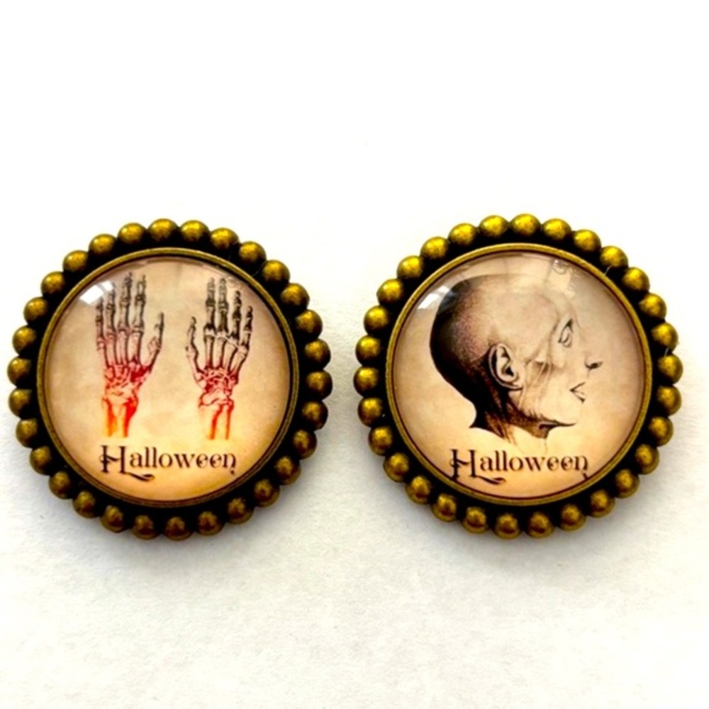 Halloween Brooch Set, Handmade, NWT